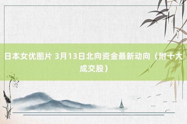 日本女优图片 3月13日北向资金最新动向（附十大成交股）